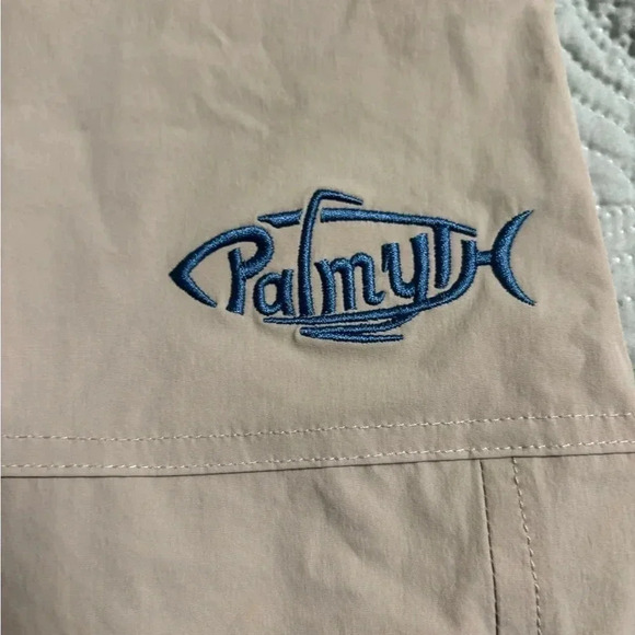 Palmyth Fishing Shorts Size Small Utility Cargo Quick Dry Water Sun Protect Nee - Picture 7 of 10